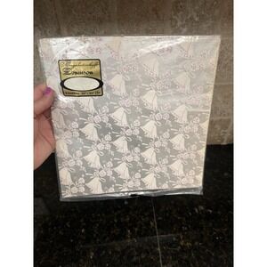Vintage Hallmark Bridal Wedding Bell Gift Wrap 2 Sheets‎ Sealed NOS 20 X 30"
